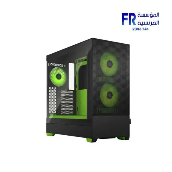 Fractal Design Pop Air RGB TG Clear Tint Green Core Mid Tower Case