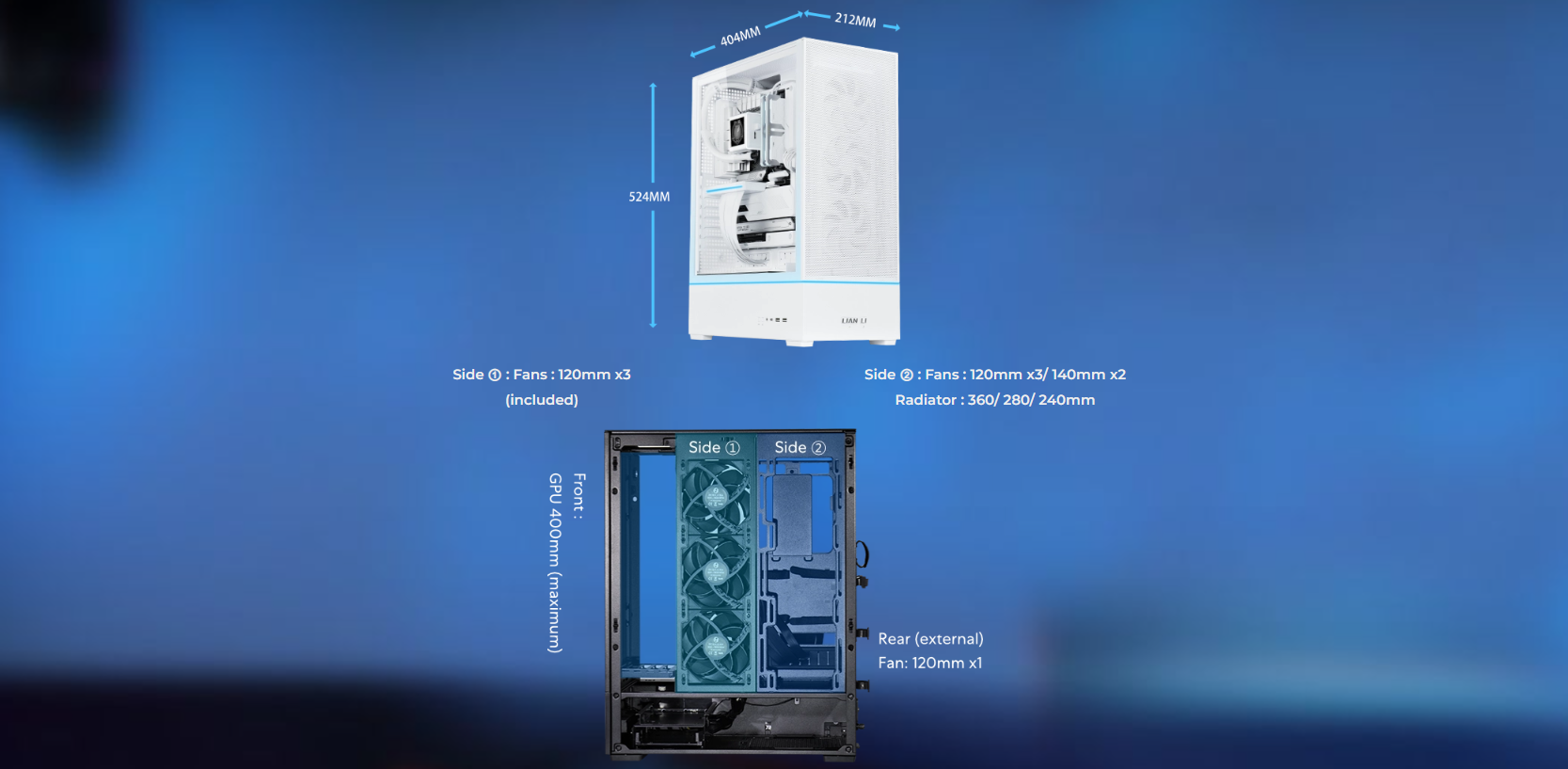 Lian Li SUP01 Mid Tower Case Description