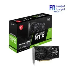 Msi RTX 3050 Ventus 2X 6Gb GDDR6 OC Graphic Card