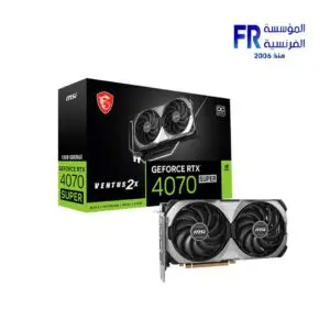 Msi RTX 4070 Super Ventus 2X 12Gb OC GDDR6X Graphic Card