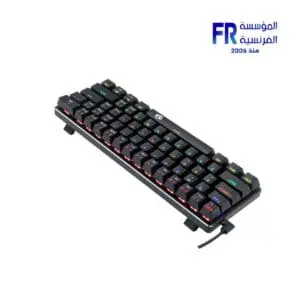 Redragon Jax K613 Rainbow Blue Switch Arabic Wired Mechanical Gaming Keyboard