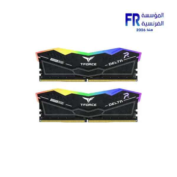 Team Group T-Force Delta RGB 32Gb (2 X 16Gb) DDR5 6000Mhz CL38 Black Desktop Memory 3