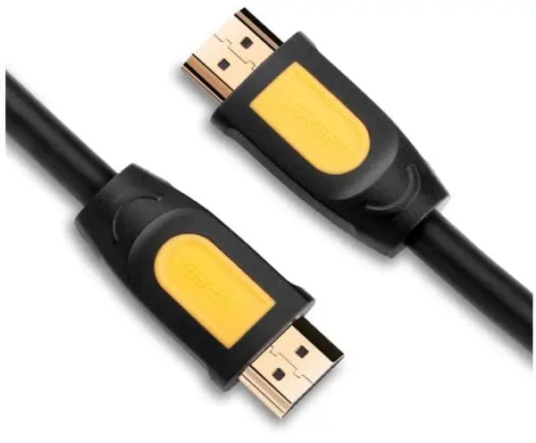 Ugreen 10167 Hdmi 5M Yellow Black Cable