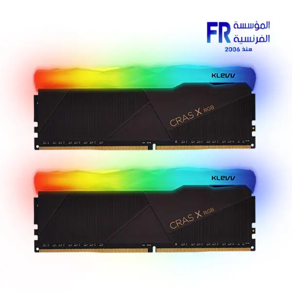 Klevv Cras X 32Gb ( 2X16Gb ) DDR4 3600Mhz CL18 RGB Desktop Memory