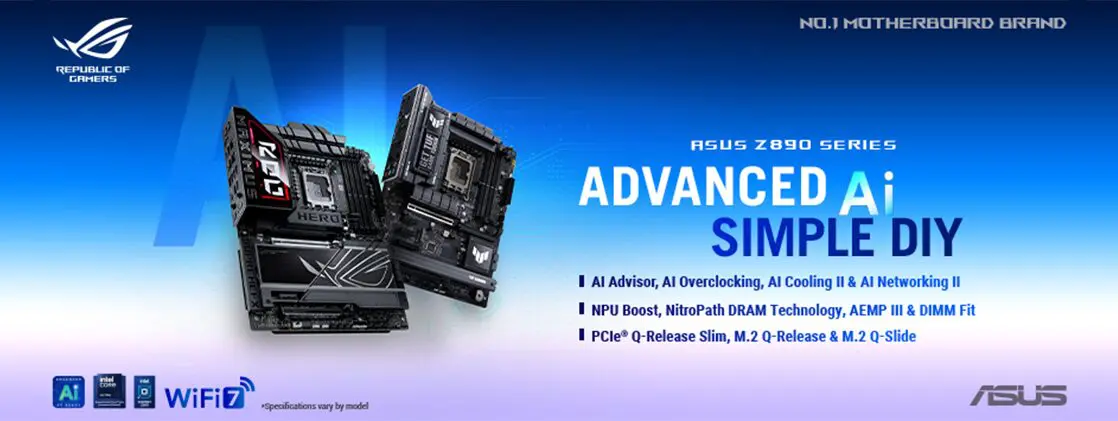 ASUS z890 Brand