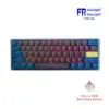 Ducky One 3 Mini Daybreak Silent red switch Arabic Wired Mechanical Gaming Keyboard