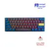 Ducky One 3 Mini Daybreak Cherry Red RGB Switch Arabic Mechanical Gaming Keyboard