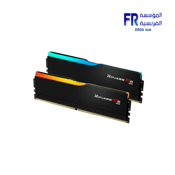 G Skill Ripjaws M5 RGB 32Gb ( 2X16Gb ) DDR5 5200Mhz CL40 Desktop Memory