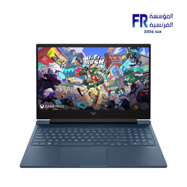 Hp Victus 16-R1021Nia Core I7-14700HX 16Gb Ram 1TB SSD RTX 4070 8GB-Backlite keyboard - 16.1 FHD IPS 144Hz Blue Gaming Laptop