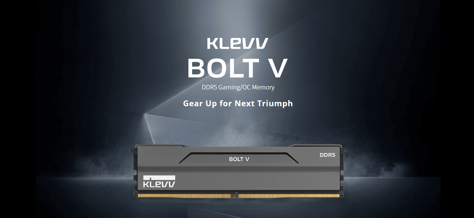 Klevv Bolt V 32GB ( 2x16GB ) DDR5 7200MHZ Desktop Memory