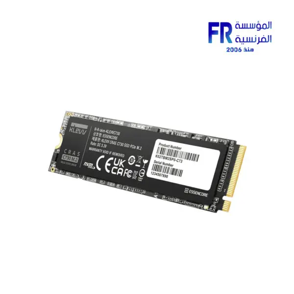 Klevv Cras C730 2Tb M2 Nvme Internal Solid State Drive SSD