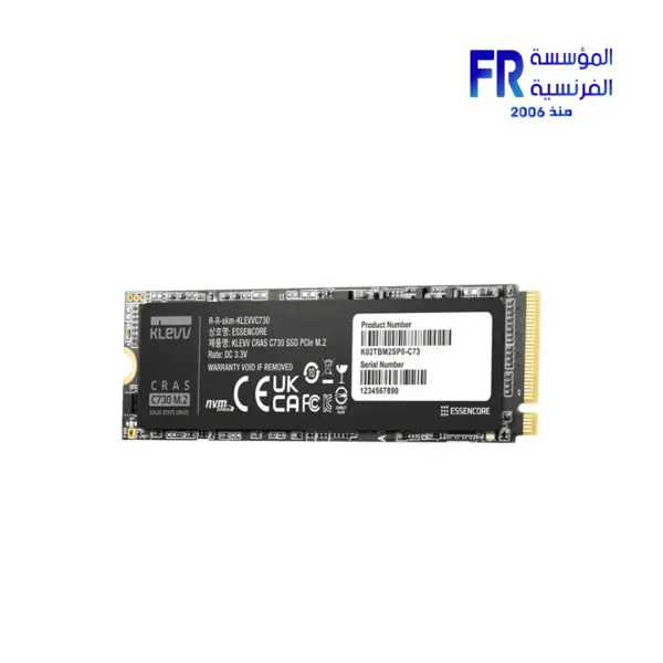 Klevv Cras C730 2Tb M2 Nvme Internal Solid State Drive SSD