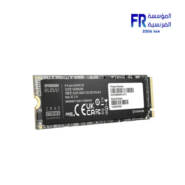 Klevv Cras C730 2Tb M2 Nvme Internal Solid State Drive SSD