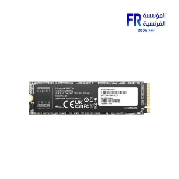 Klevv Cras C730 2Tb M2 Nvme Internal Solid State Drive SSD