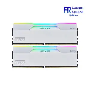 KLEVV CRAS V RGB 32GB ( 2x16GB ) DDR5 6000MHZ CL30 White Desktop Memory