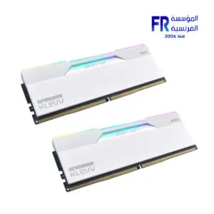 KLEVV CRAS V RGB 32GB ( 2x16GB ) DDR5 6000MHZ CL30 White Desktop Memory