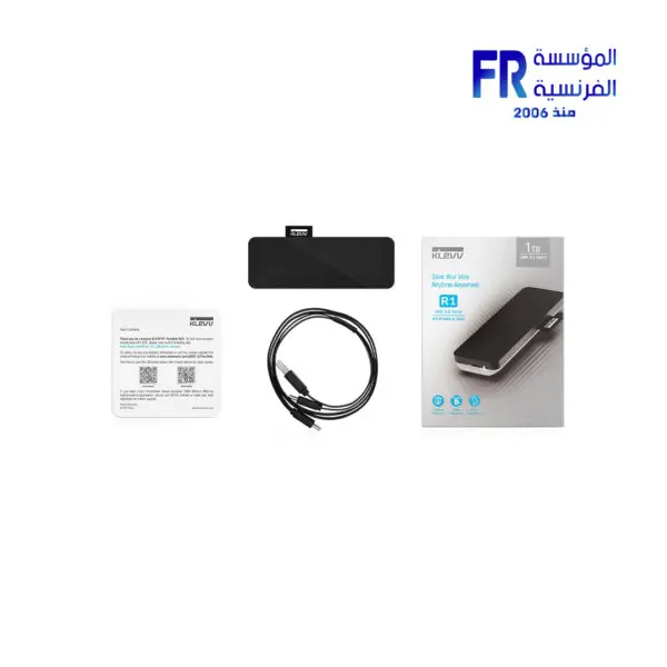 Klevv R1 500GB External Solid State Drive SSD