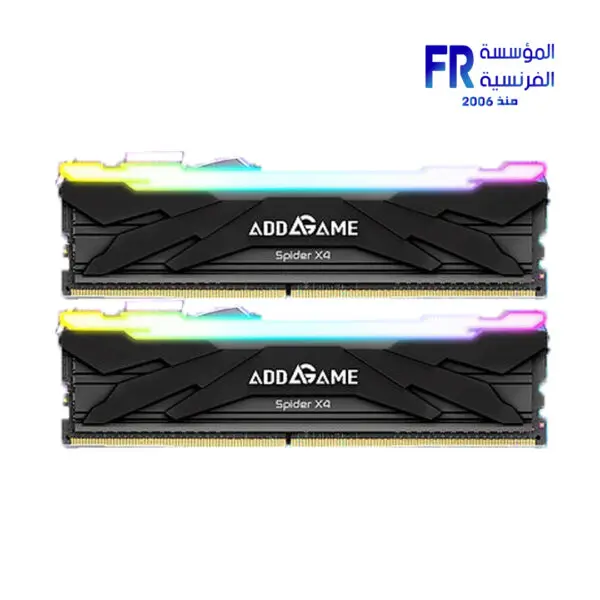 Addlink AddGame Spider X4 32GB ( 2x16GB ) DDR4 3200Mhz CL16 RGB Black Desktop Memory