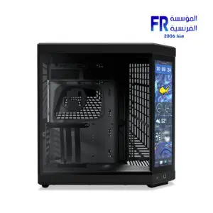 HYTE Y70 touch infinite Included Touchscreen 14.9Inch 2.5k 60 Hz IPS And Luxury PCIE 4.0 Riser Cable Black Mid Tower Case