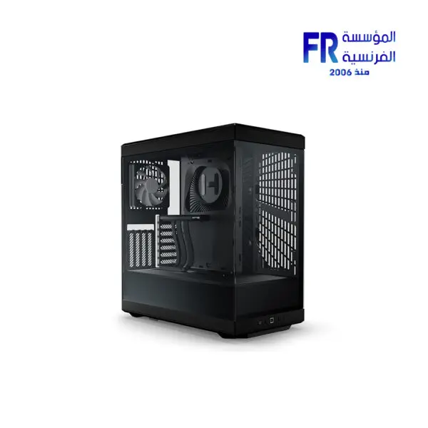 HYTE Y40 Modern Aesthetic 2 Fans Included Luxury PCIE 4.0 Riser Cable Black Mid Tower Case