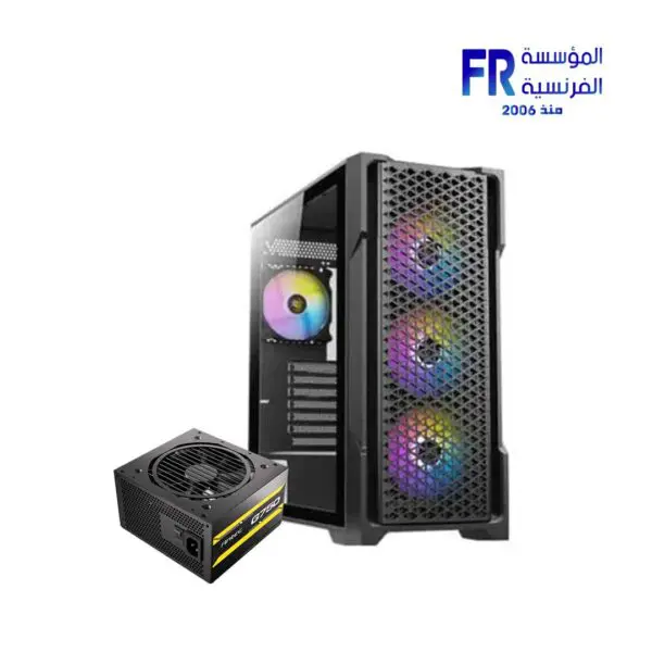 Antec AX90 ARGB + CSK 750H 750w 80 Plus Bronze Semi Modular Mid Tower Case