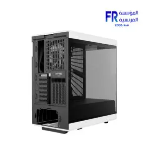 HYTE Y40 Modern Aesthetic 2 Fans Included Luxury PCIE 4.0 Riser Cable Black White Mid Tower Case