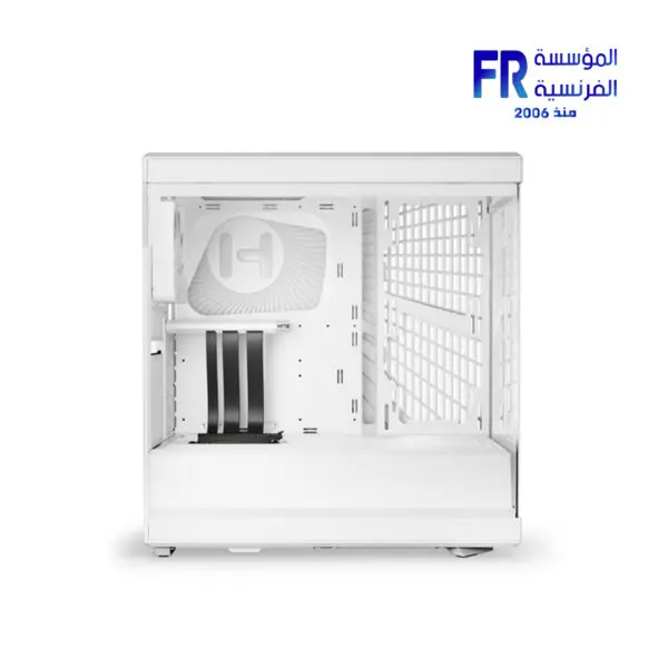 HYTE Y40 Modern Aesthetic 2 Fans Included Luxury PCIE 4.0 Riser Cable White Mid Tower Case