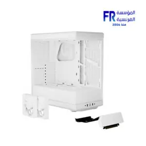 HYTE Y40 Modern Aesthetic 2 Fans Included Luxury PCIE 4.0 Riser Cable White Mid Tower Case