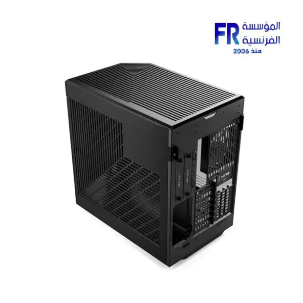 HYTE Y60 Modern Aesthetic 3 FE12 Fans Included PCIE 4.0 Riser Cable Black Mid Tower Case