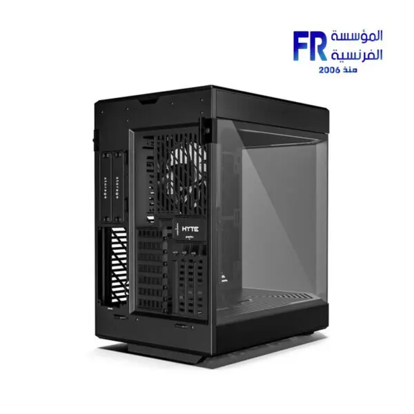 HYTE Y60 Modern Aesthetic 3 FE12 Fans Included PCIE 4.0 Riser Cable Black Mid Tower Case