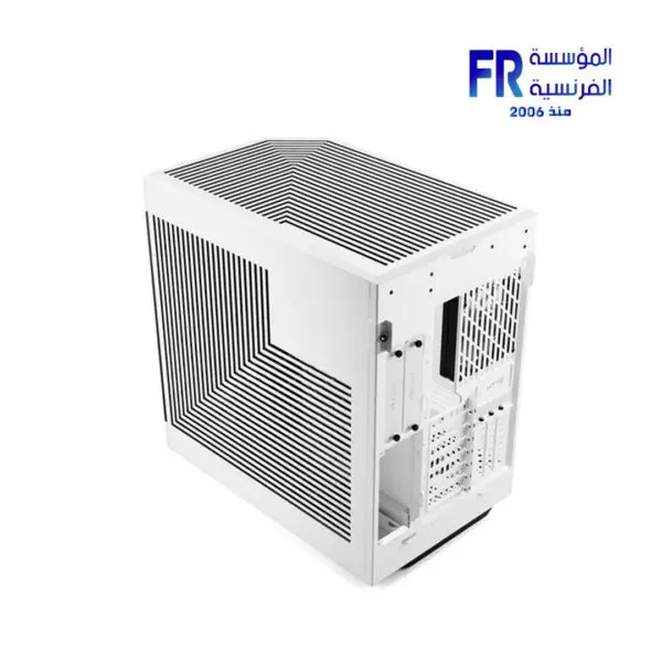 HYTE Y60 Modern Aesthetic 3 FE12 Fans Included PCIE 4.0 Riser Cable White Mid Tower Case