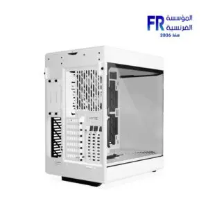 HYTE Y60 Modern Aesthetic 3 FE12 Fans Included PCIE 4.0 Riser Cable White Mid Tower Case