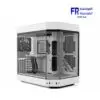 HYTE Y60 Modern Aesthetic 3 FE12 Fans Included PCIE 4.0 Riser Cable White Mid Tower Case