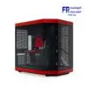 HYTE Y70 Modern Aesthetic Included Luxury PCIE 4.0 Riser Cable Black Red Mid Tower Case