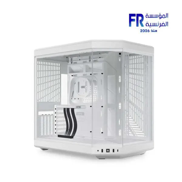 HYTE Y70 Modern Aesthetic Included Luxury PCIE 4.0 Riser Cable White Mid Tower Case