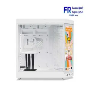 HYTE Y70 touch infinite Included Touchscreen 14.9Inch 2.5k 60 Hz IPS And Luxury PCIE 4.0 Riser Cable White Mid Tower Case