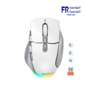 Meetion BTM001 Ergonomic Rechargeable Wireless And Bluetooth Mouse