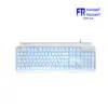 MK600MX Blue switch Arabic Mechanical Rainbow White