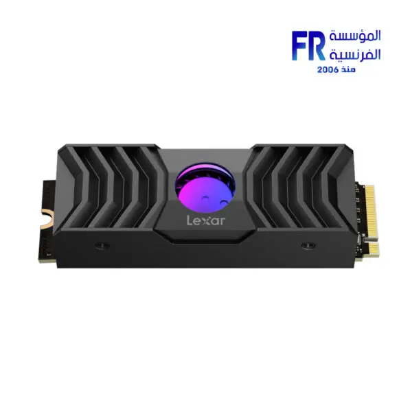 Lexar Nm1090 Pro 1Tb M2 Nvme With Heatsink RGB Fan Pcie Gen 5 Internal Solid State Drive SSD