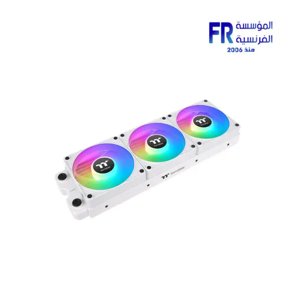 Thermaltake CT120 EX ARGB Sync PC Cooling White Fan Magnetic Connection 3 Fans