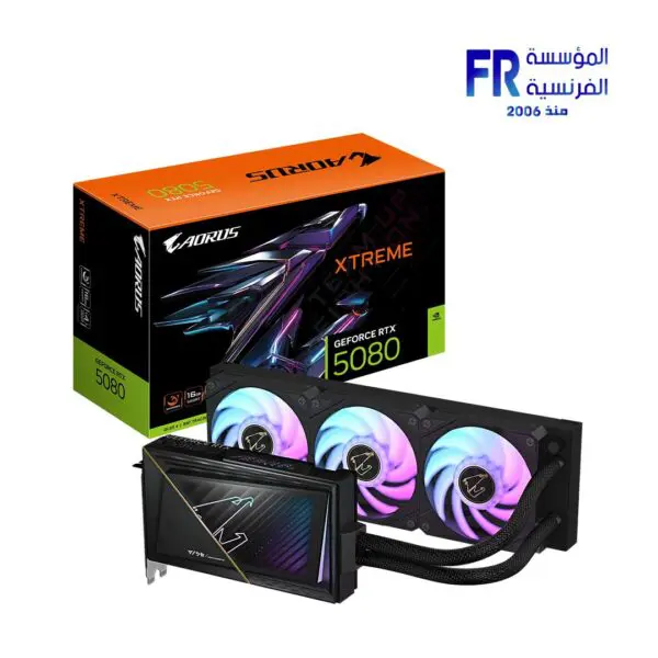 Gigabyte AORUS GeForce RTX 5080 Xtreme Watterforce 16Gb GDDR7 Graphic Card