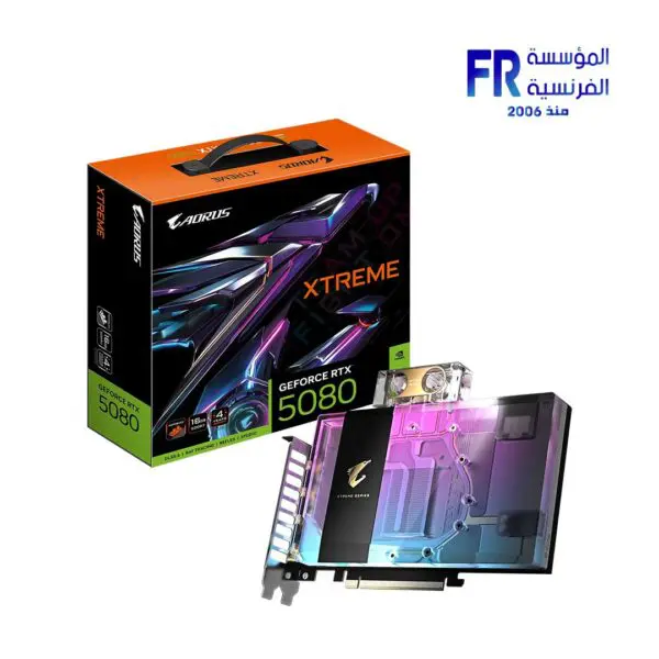 Gigabyte AORUS GeForce RTX 5080 Xtreme Watterforce WB 16Gb GDDR7 Graphic Card