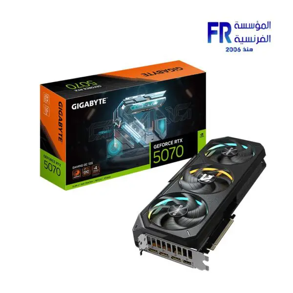 Gigabyte GeForce RTX 5070 Gaming OC 12Gb GDDR7 Graphic Card