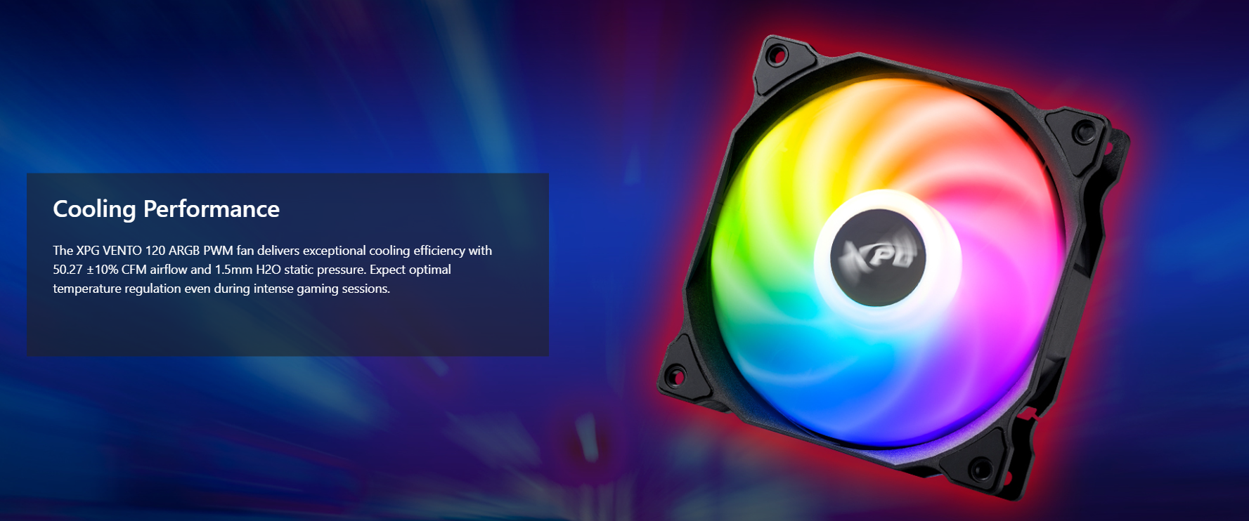 Xpg VENTO 120 ARGB PWM 3 Fans