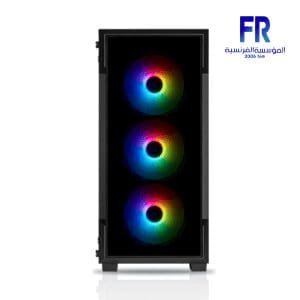 CORSAIR ICUE 220T RGB FRONT GLASS EDITION BLACK MID TOWER CASE