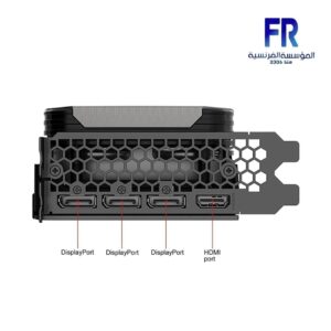 PNY GeForce RTX 3090 XLR8 Gaming graphics card side view