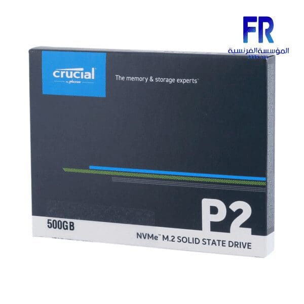 CRUCIAL P2 500GB M.2 NVMe INTERNAL SOILD STATE DRIVE