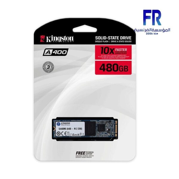 KINGSTON A400 M2 Internal Solid State Drive SSD (480GB)