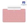 LOGITECH KEYS TO GO BLUSH PINK WIRELESS KEYBOARD