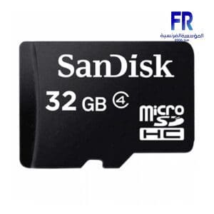 SANDISK 32GB Class 4 MICRO SD CARD